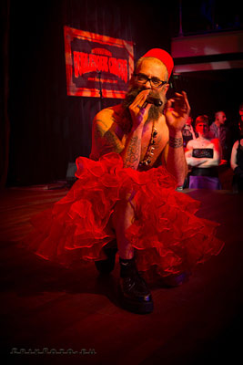 Mr Weird Beard at the International Burlesque Circus- the Freaks & Geeks edition