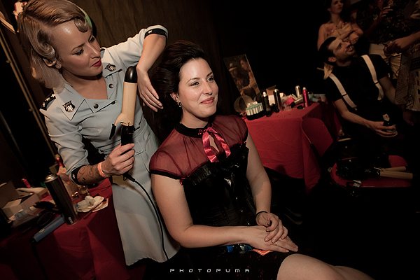 The 2nd International Burlesque Circus-  the TIKI edition - vintage hairdresser