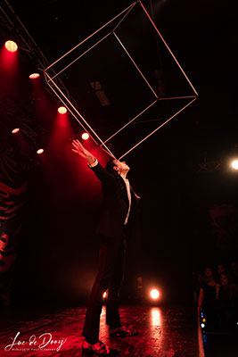 David Severins at the Beastilicious Halloween edition of the International Burlesque Circus in Utrecht produced by Boudoir Noir